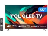 [Cliente Ouro] Smart Tv 55 4k Uhd Qled Tcl 55c635 Wi-Fi